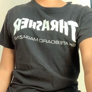 Thrasher Black Tee